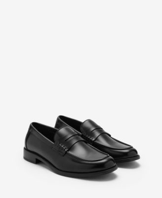 MANGO - Men's Nappa Leather-Effect Moccasins