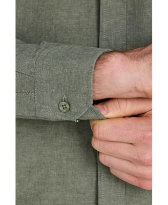 Men's Long Sleeve Linen Shirt