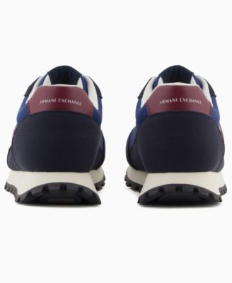 Men's Drop Logo Mesh Sneakers