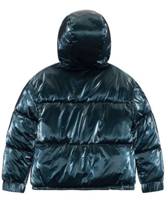 Big Girls' Shimmer Puffer Jacket