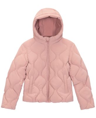 Big Girls' Velvet Touch Onion Quilted Jacket