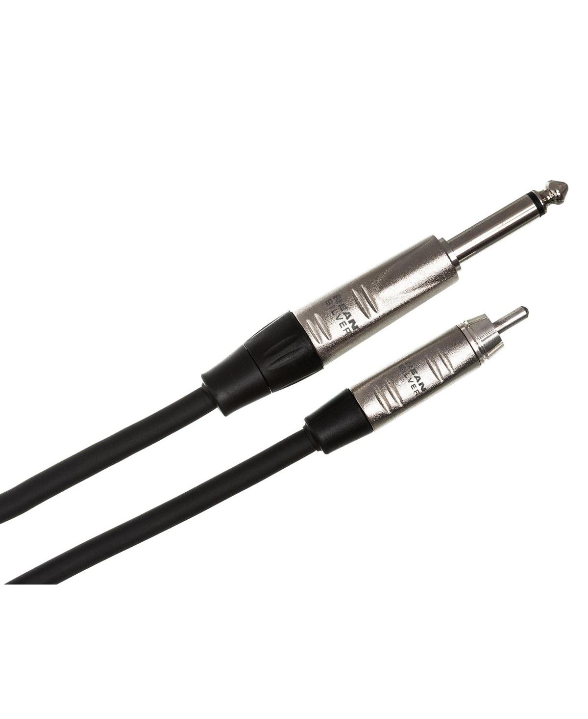 Hosa Technology 10' Pro Unbalanced Rean 1/4" Ts Male to Rca Male Audio Cable