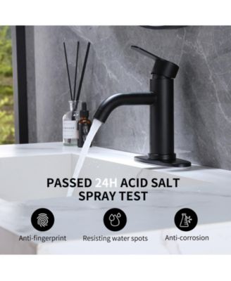 Single Hole Single-Handle Bathroom Faucet