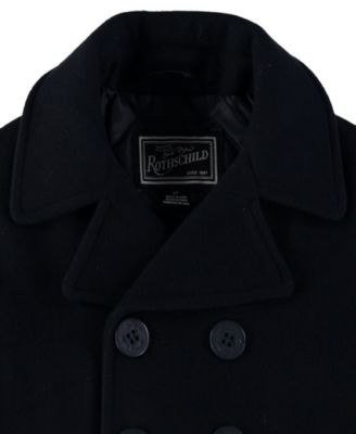 Big Boys Double-Breasted Peacoat