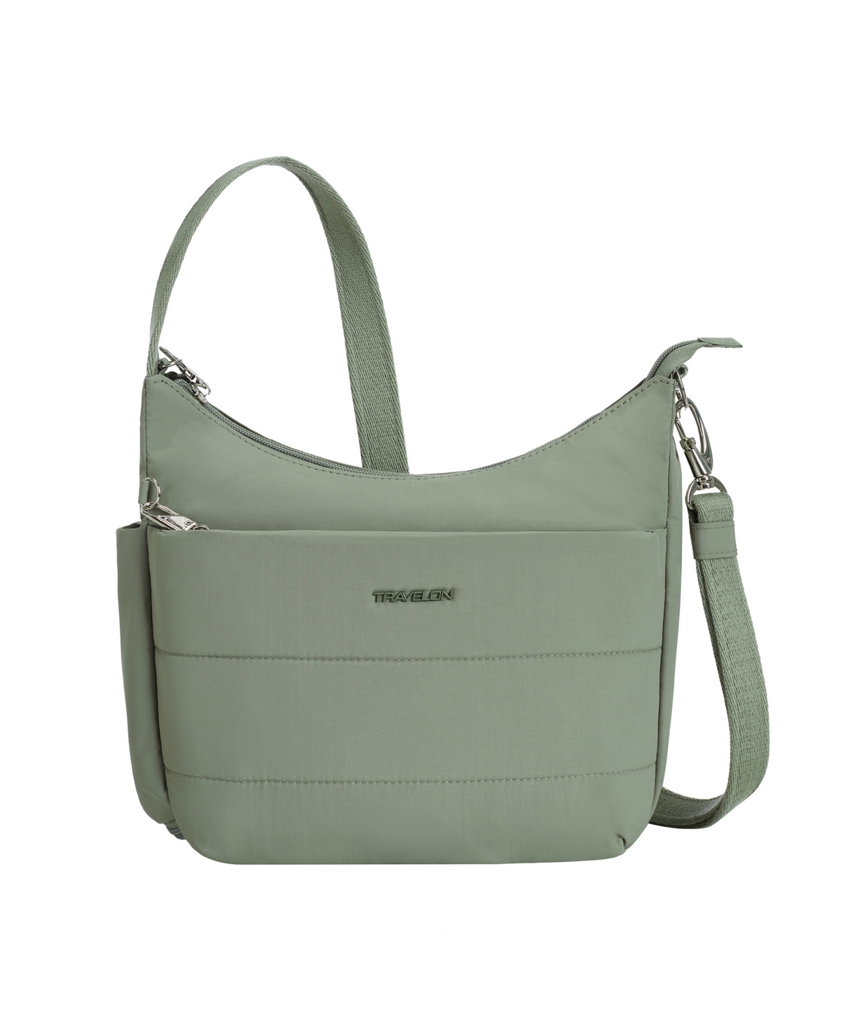 Travelon Anti-theft Roam Medium Crossbody In Green