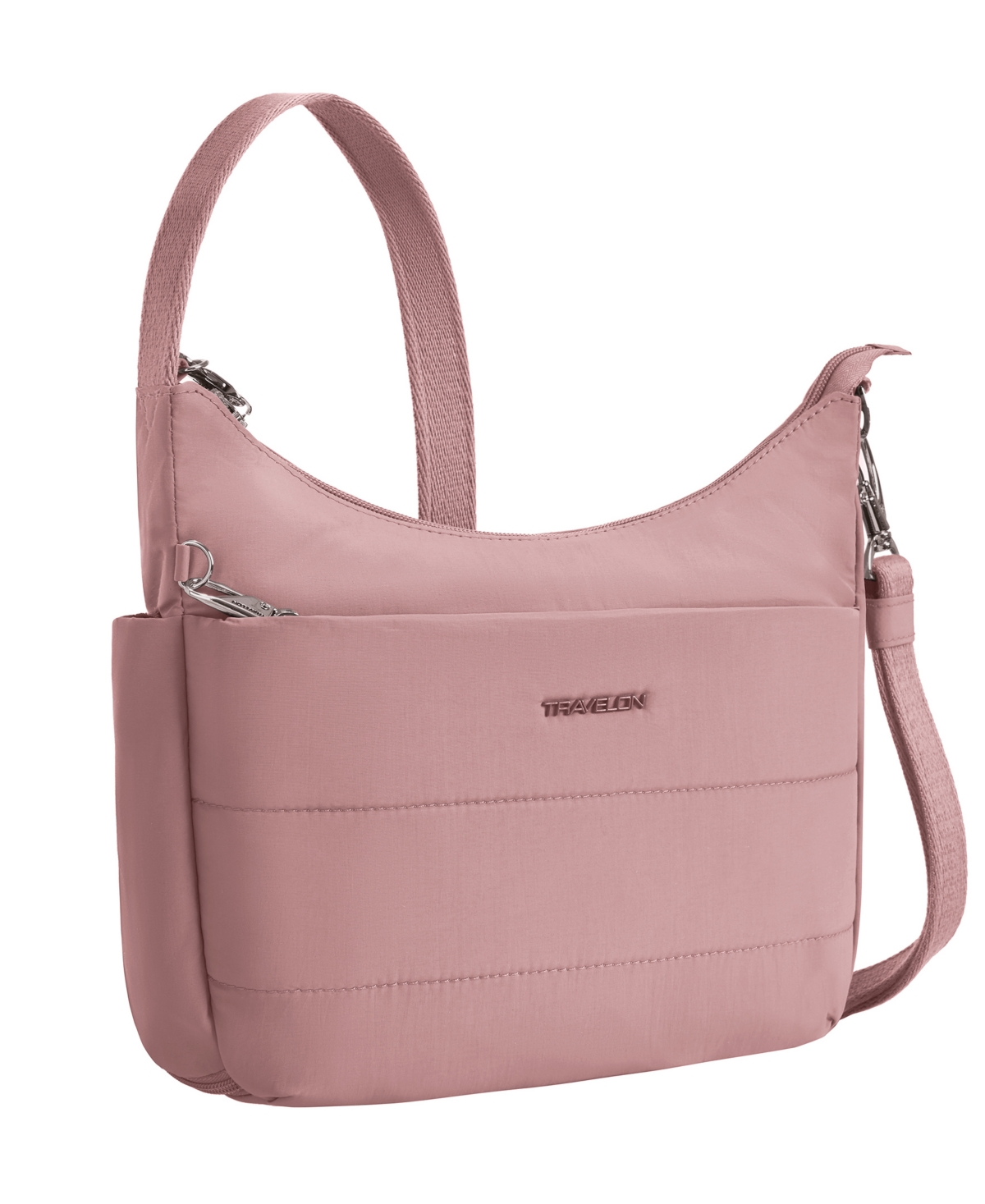 Travelon Anti-theft Roam Medium Crossbody In Pink