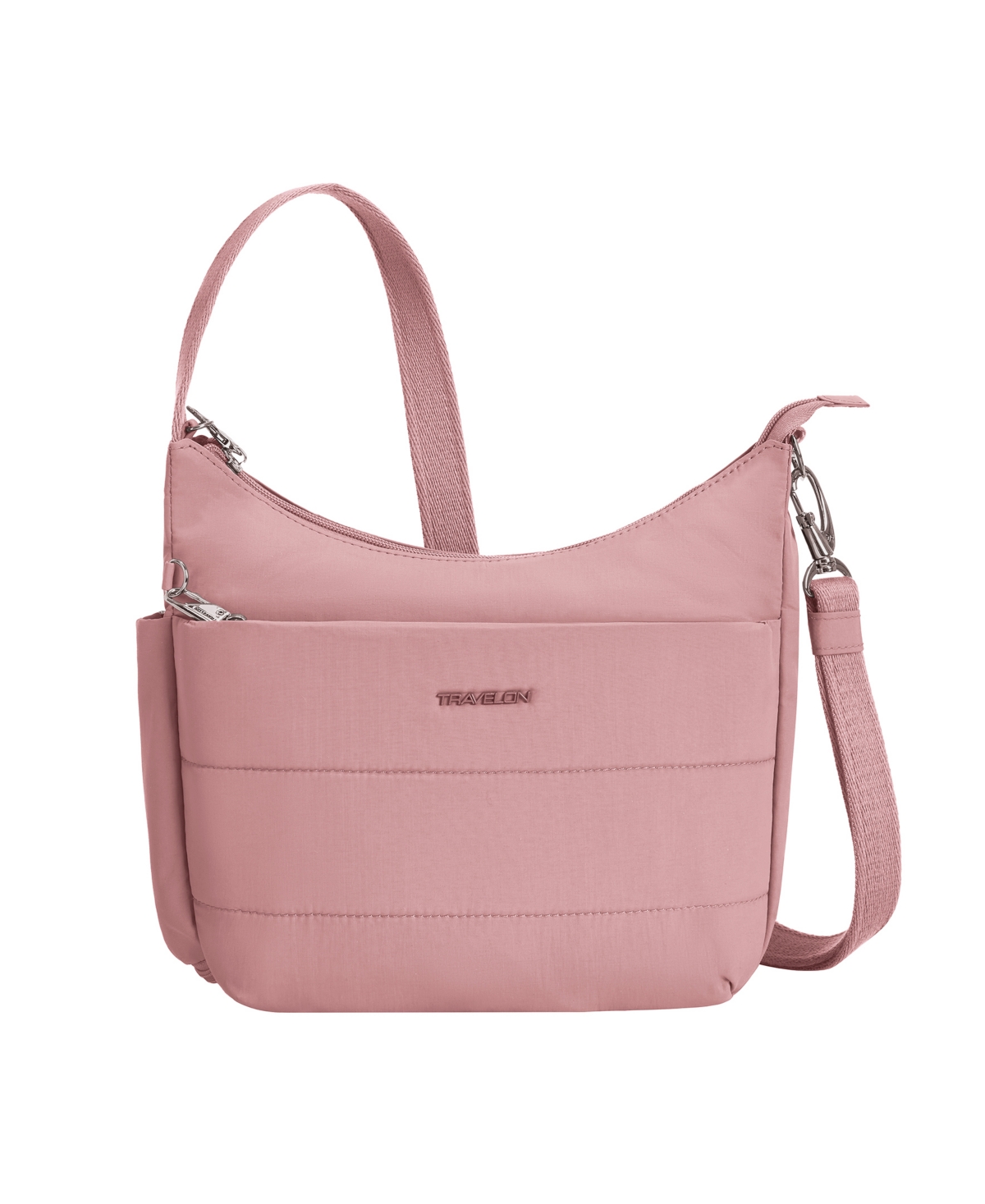 Travelon Anti-theft Roam Medium Crossbody In Pink