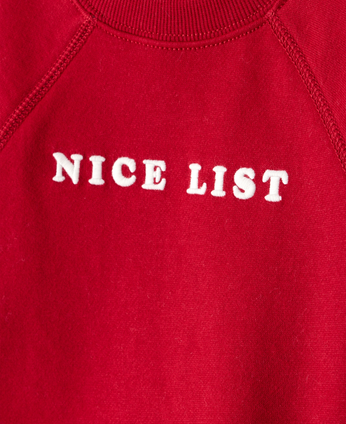 Carter's Toddler Boys Christmas Nice List Long Sleeve Pullover Sweatshirt In Red
