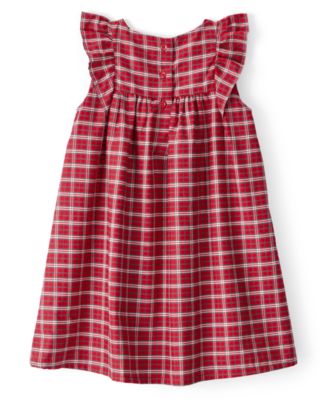 Toddler Girls' Plaid Sleeveless Dress