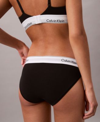 Women's CK Icon Cotton Modal Bikini Underwear-QF8520