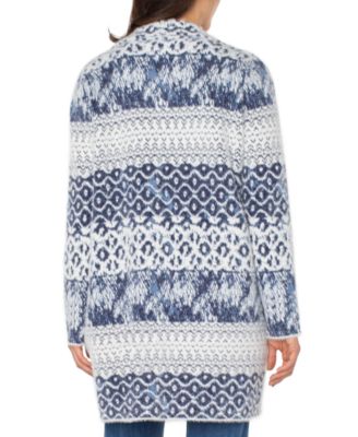 Petite Open Front Coat Sweater 