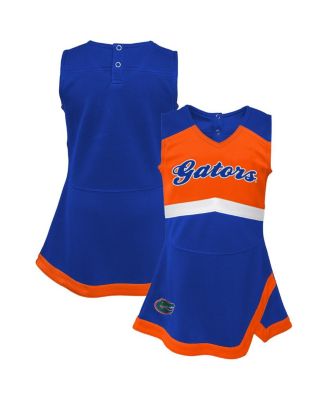 Outerstuff - Big Girls Royal Florida Gators Cheer Captain Jumper Dress
