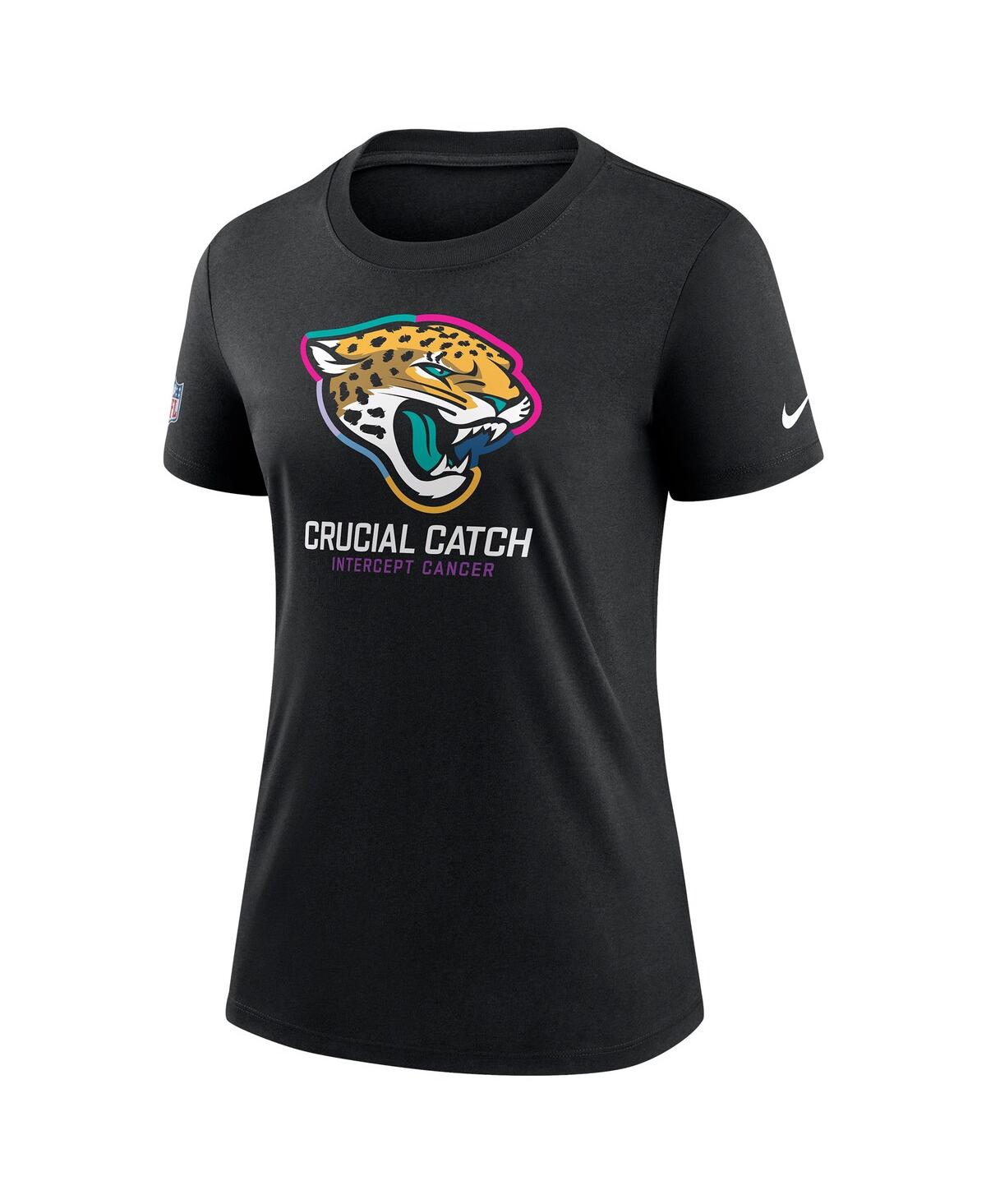 Nike Women's Black Jacksonville Jaguars 2024 Nfl Crucial Catch Tri-blend T-shirt In Black