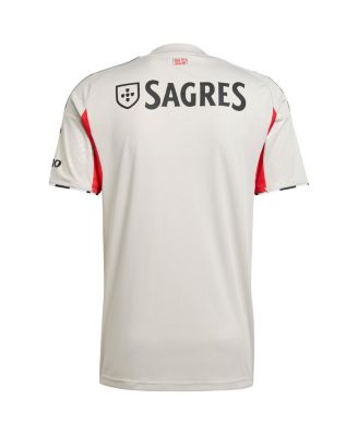 Men's Gray Benfica 2025/26 Away Replica Jersey