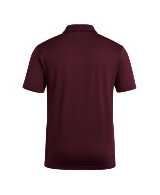 Men's Maroon Mississippi State Bulldogs Ultimate 365 Ottoman Polo Shirt