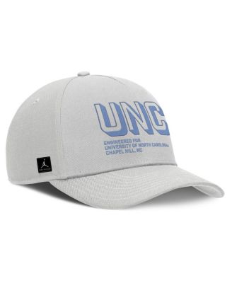 Men's Gray North Carolina Tar Heels 2025 Sideline Dust Pinched Rise Adjustable Hat