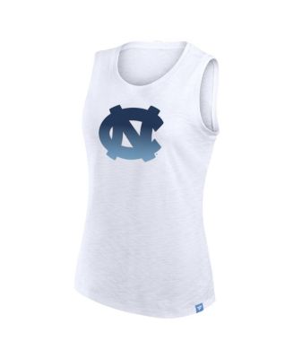 Women's White North Carolina Tar Heels Activate Slub Tank Top