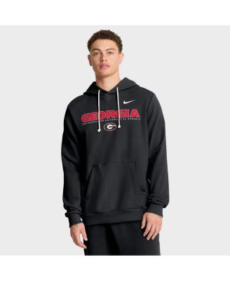 Nike - Men's Black Georgia Bulldogs 2025 Sideline Standard Issue Dri-FIT Hoodie