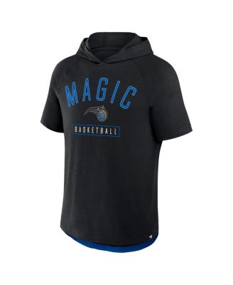 Men's Black Orlando Magic Pass Legend Raglan Hoodie T-Shirt