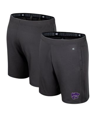 Colosseum - Men's Charcoal Kansas State Wildcats Forget Shorts