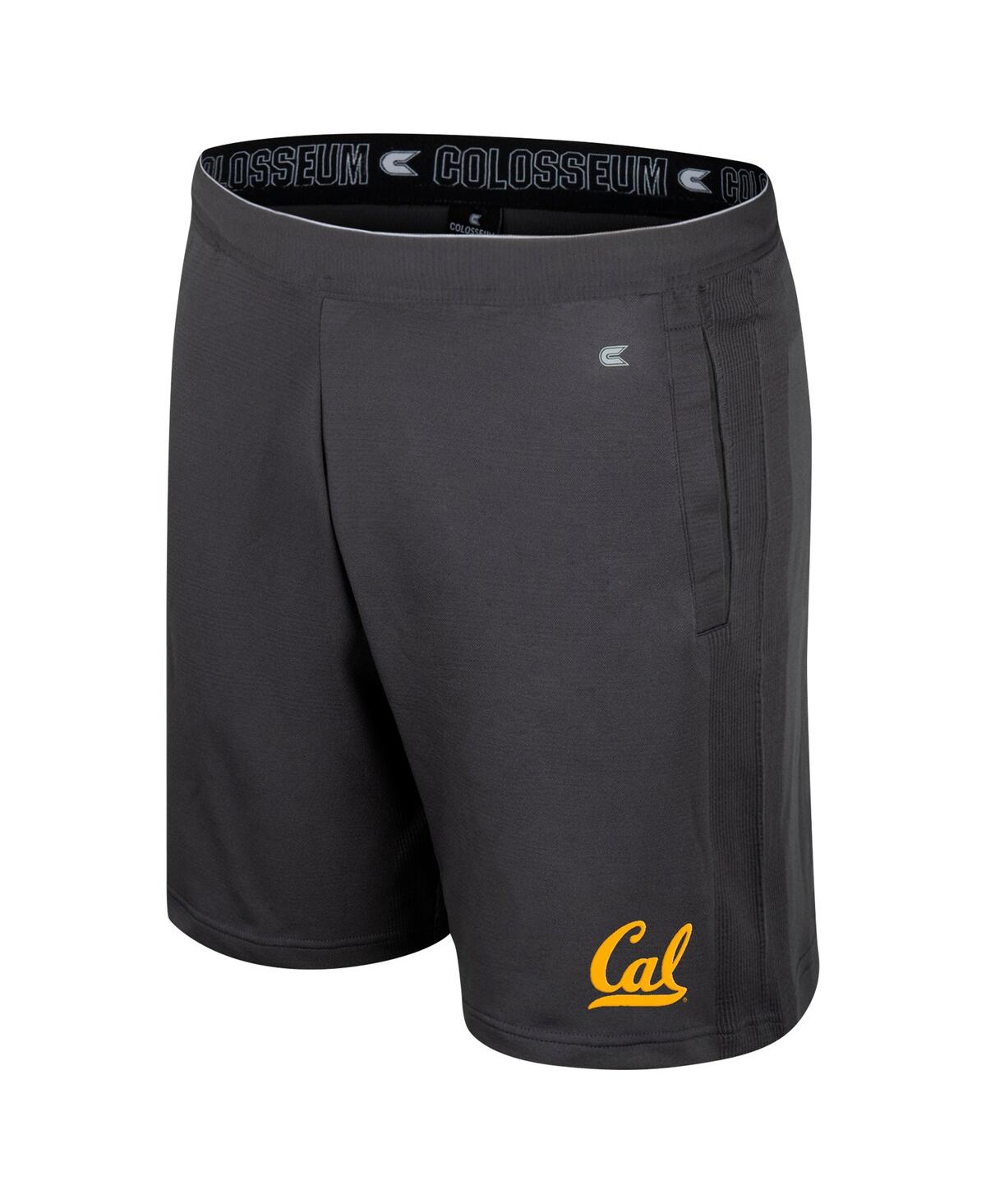 Colosseum Men's Charcoal Cal Bears Forget Shorts In Black