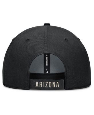 Men's Black/Natural Arizona Diamondbacks Statement Club Performance Adjustable Hat
