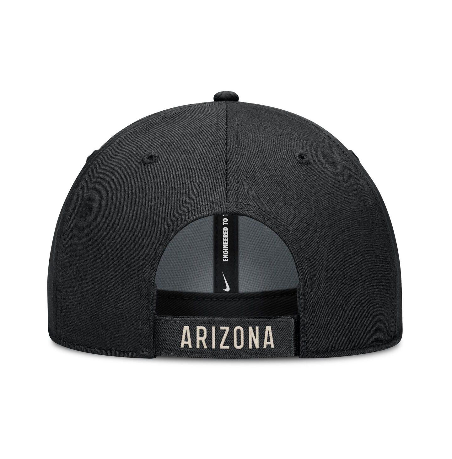 Мужская кепка Nike Black/Natural Arizona Diamondbacks Statement Club Performance Adjustable Hat — фото 2