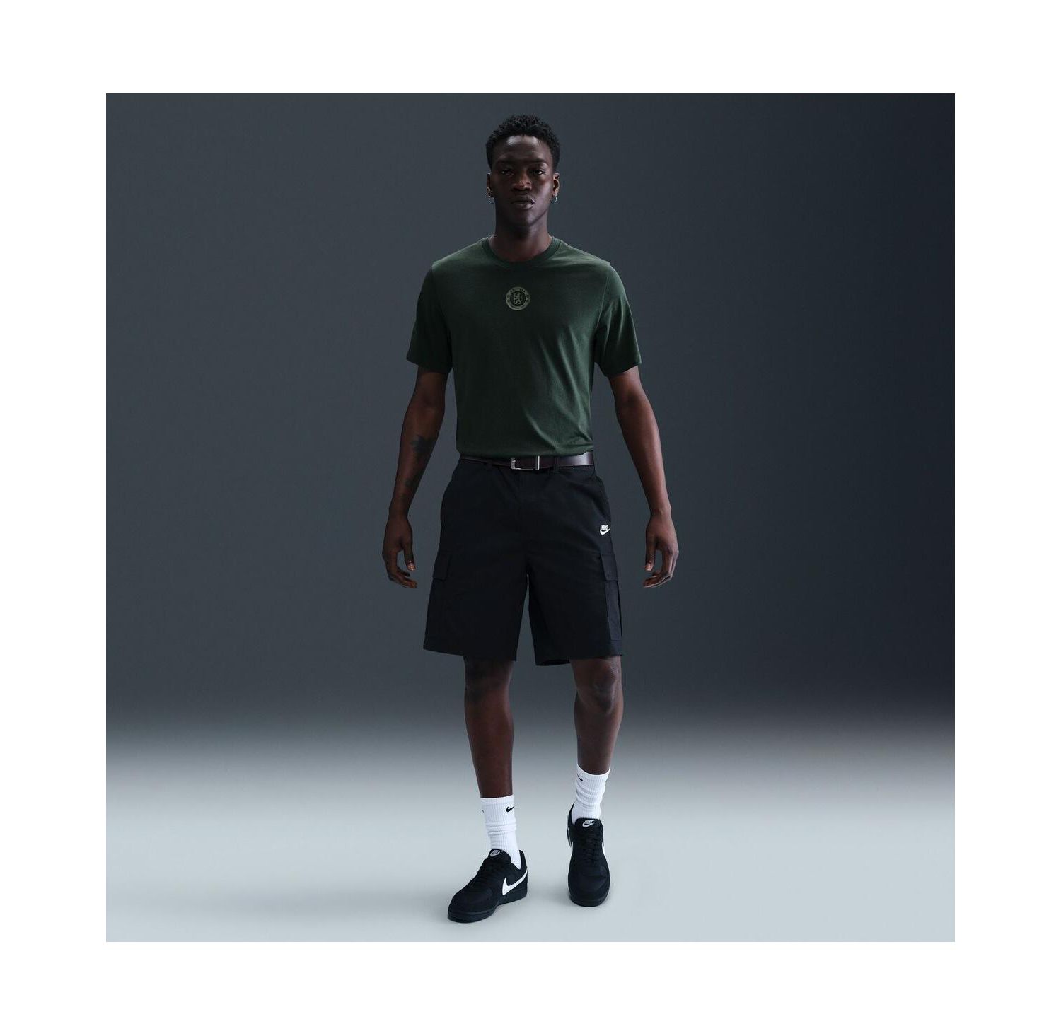 Men's Green Chelsea Crest T-Shirt