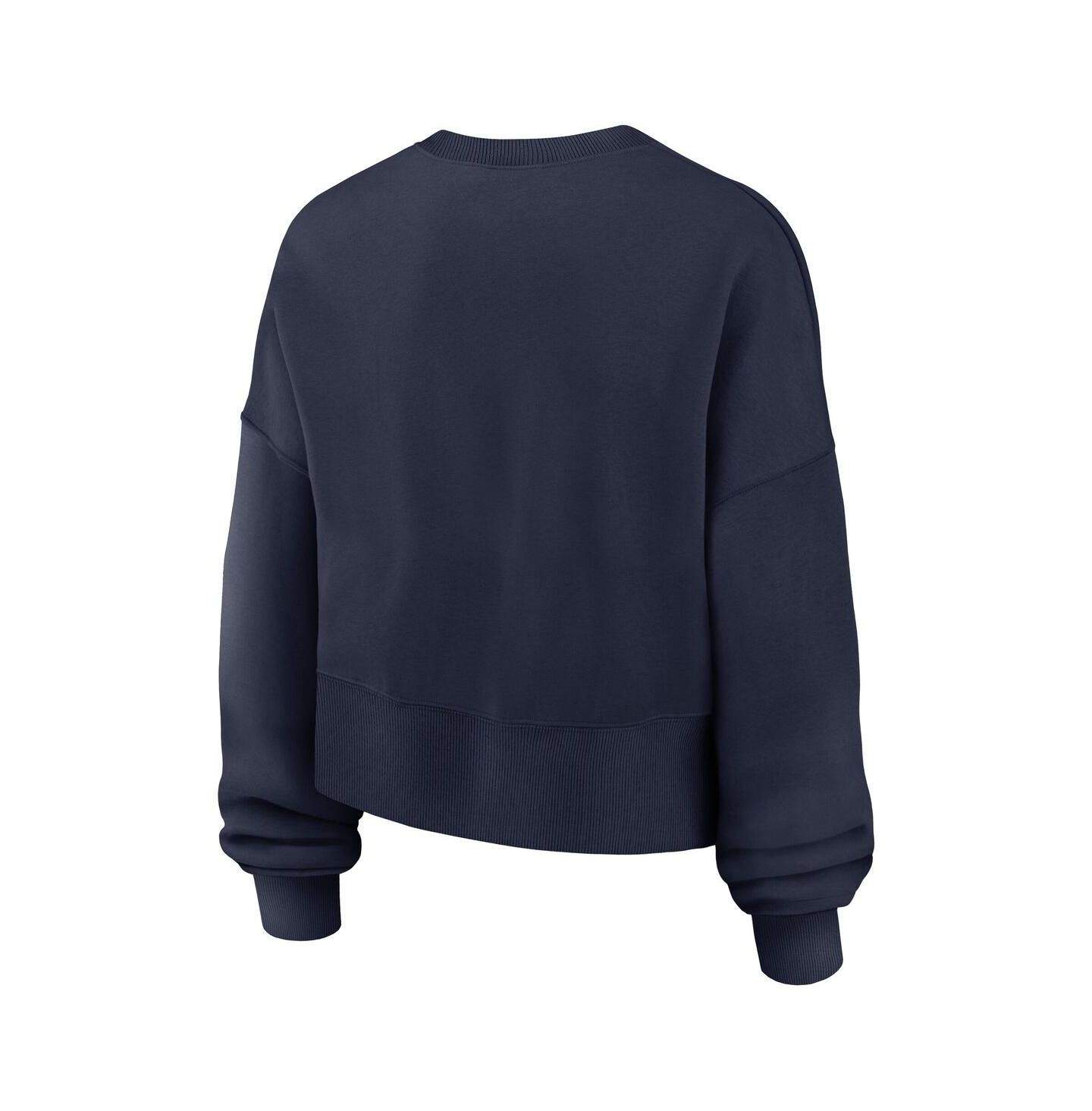 Женская толстовка Nike Navy Auburn Tigers Oversized Phoenix Arch Pullover — фото 3