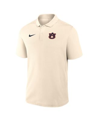 Men's Tan Auburn Tigers Primary Logo Victory Polo Shirt