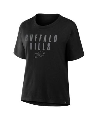 Fanatics - Women's Black Buffalo Bills Blackout Kneel Down Legacy T-Shirt
