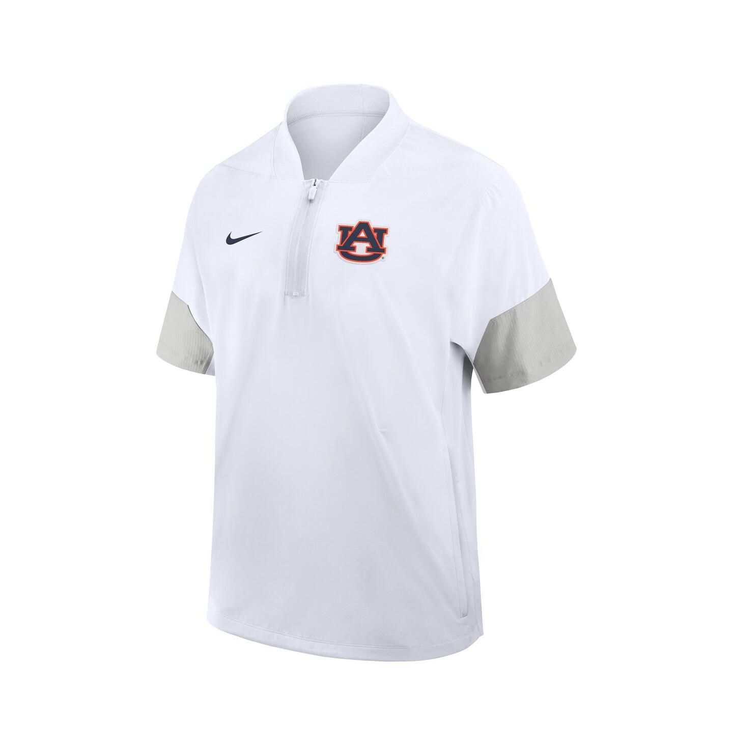 Мужская куртка Nike White Auburn Tigers 2025 Sideline Coaches Lightweight Short Sleeve — фото 3