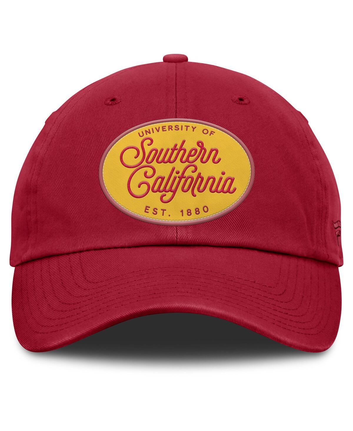 Fanatics Women's Cardinal Usc Trojans Candid Adjustable Hat In Red