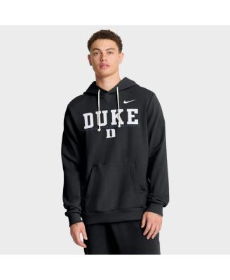 Nike - Men's Black Duke Blue Devils 2025 Sideline Standard Issue Dri-FIT Hoodie