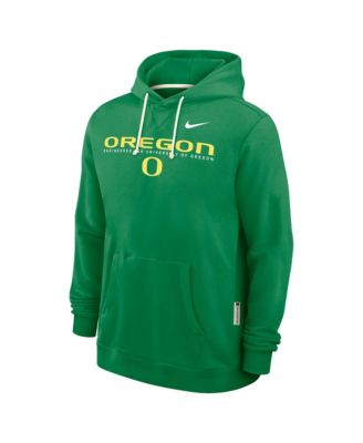 Men's Green Oregon Ducks 2025 Sideline Standard Issue Dri-FIT Hoodie
