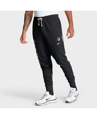 Men's Black New Orleans Saints Sideline Standard Issue Ground Game Dri-FIT Taper Pants
