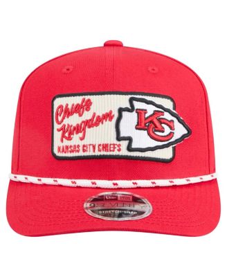 Men's Red Kansas City Chiefs Chant 9SEVENTY Stretch-Snap Hat