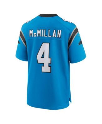 Men's Tetairoa McMillan Blue Carolina Panthers Alternate Game Jersey