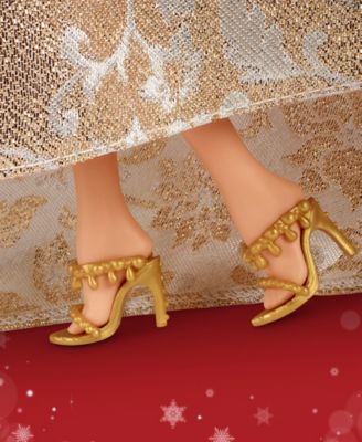 2025 Holiday BARBIE Doll Light Brown Hair