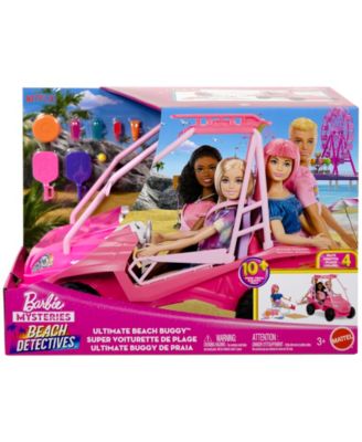 Mysteries: Beach Detectives Ultimate Beach Buggy Vehicle Playset with 10 Plus Accessories