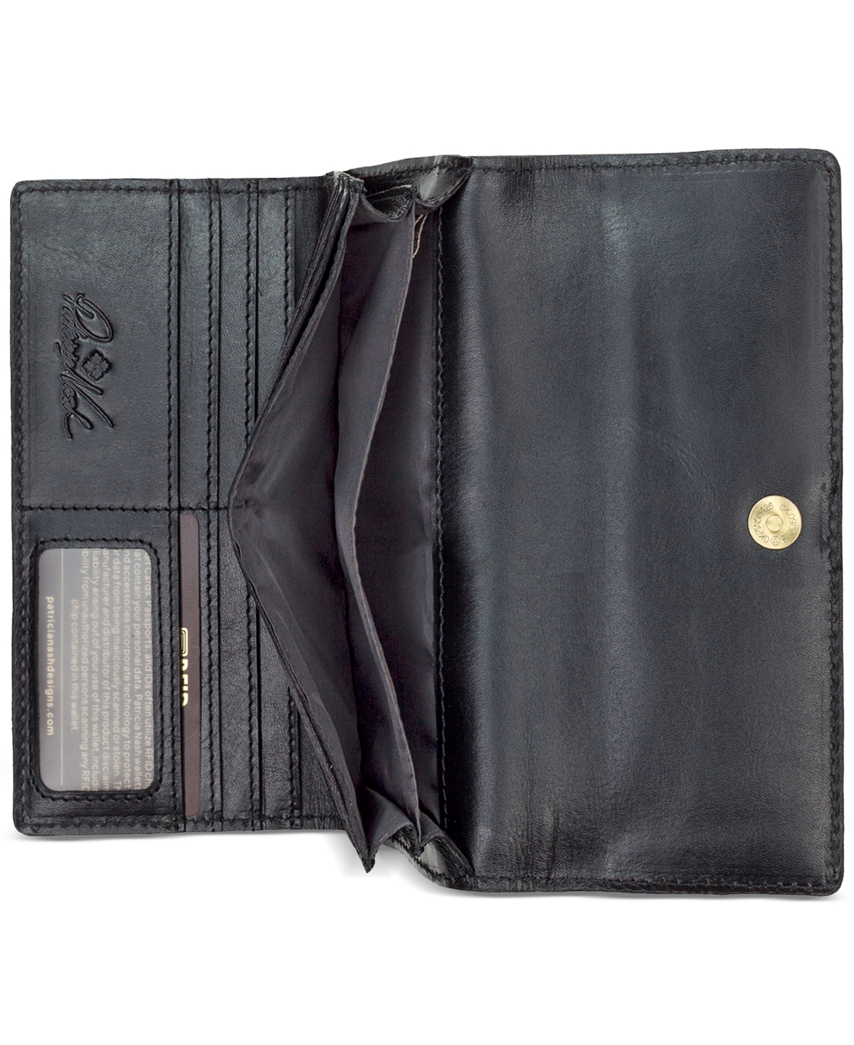 Patricia Nash Women's Bosa Trifold Wallet In Brown