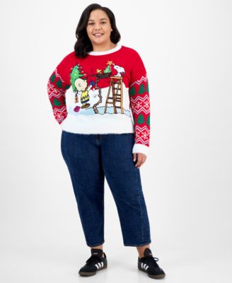 Trendy Plus Charlie Brown Ugly Xmas Sweater