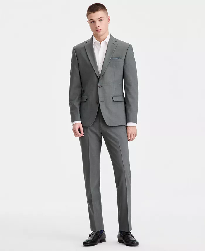 Men's Slim-Fit Wool Blend Suit Separates Jacket - thumbnail 6