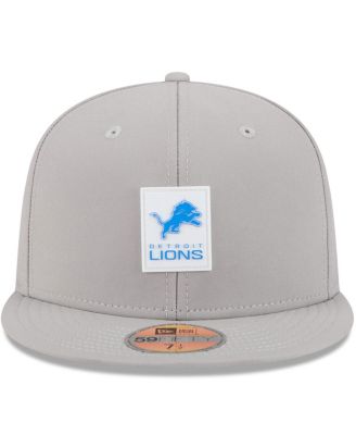 Men's Gray Detroit Lions 2025 Sideline 59FIFTY Fitted Hat