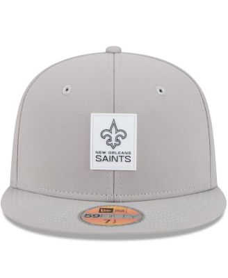 Men's Gray New Orleans Saints 2025 Sideline 59FIFTY Fitted Hat