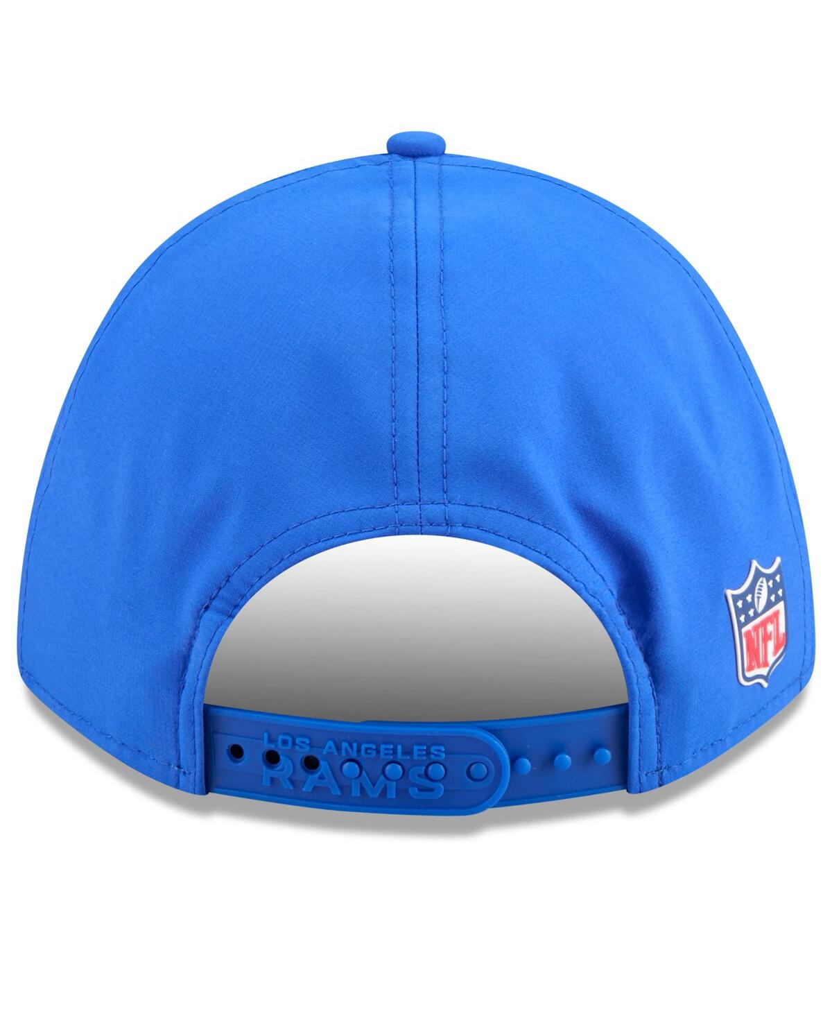 New Era Big Boys And Girls Royal Los Angeles Rams 2025 Sideline 9forty Adjustable Hat In Blue