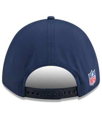 Big Boys and Girls Navy Tennessee Titans 2025 Sideline 9FORTY Adjustable Hat