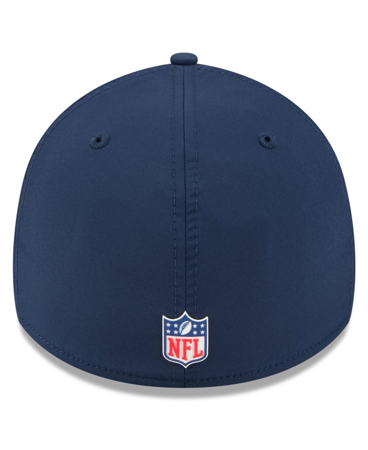 New Era Men's Navy Dallas Cowboys 2025 Nfl Sideline Throwback 39thirty Flex Hat In Blue