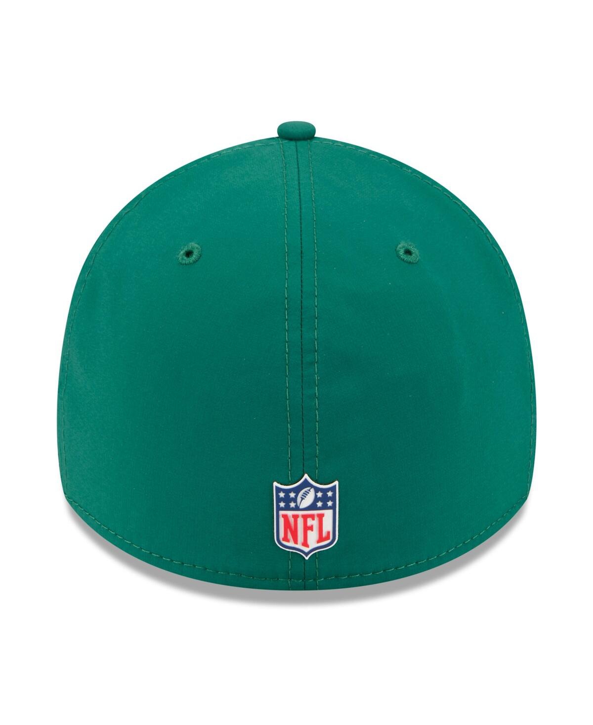 New Era Men's Green New York Jets 2025 Sideline 39thirty Flex Hat In Green