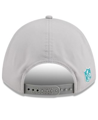Men's Gray Jacksonville Jaguars 2025 Sideline M-Crown 9FORTY Adjustable Hat